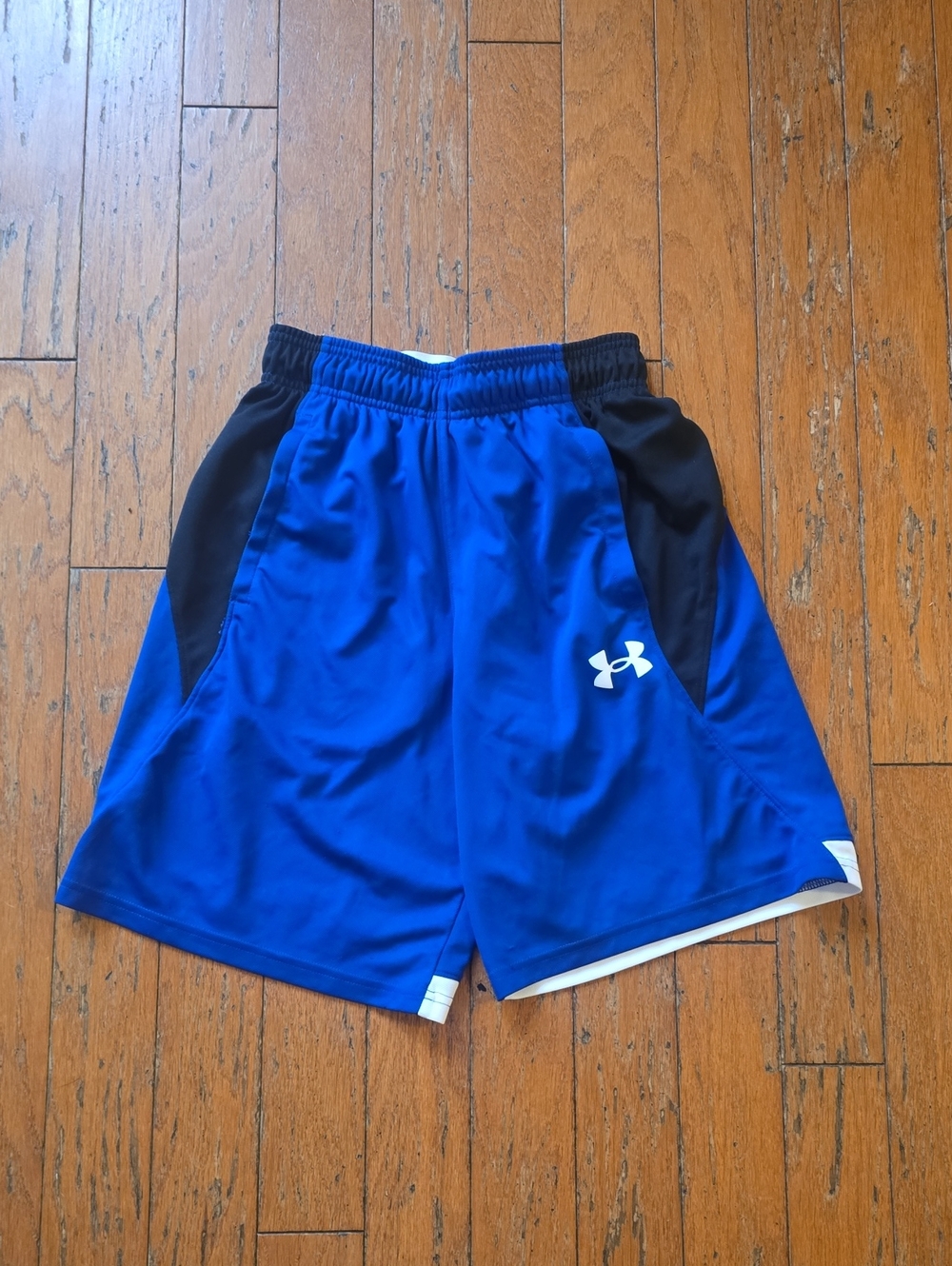 Under Armour Men’s Royal Blue and Black Athletic Shorts
